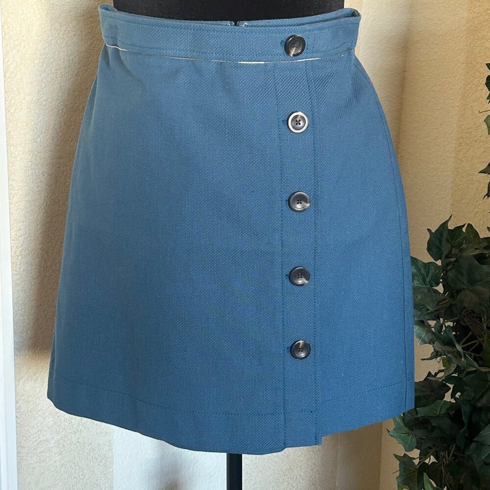 Ann Taylor Topaz Blue Skirt - SIZE 8